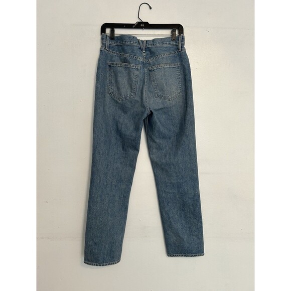 Veronica Beard Daniela Straight Leg Jeans Size 27 Waist  Button Fly Classic Demi - Picture 3 of 6